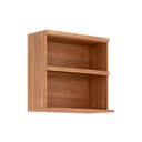 Ver imagem 5 de Armário Aéreo Cozinha Elena 2 Portas 80cm Cin/Titanium MGM