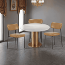 Ver imagem 4 de Kit 6 Cadeiras Mona para Sala Jantar Gourmet em Aço Courissimo Whisky-edecasamoveis