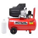 Ver imagem 2 de Compressor de Ar Portátil Motomil 8,8 Pés/min 2,5hp Bivolt 50l C/ Acessórios para Pintura e Inflagem