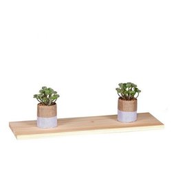 Kit 3 Prateleiras 60x24 Suporte Invisível Madeira Maciça - 2