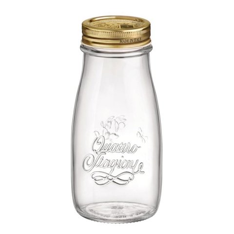 Garrafa Quattro Stagioni 400 ml COM Tampa Original Bormioli BOR365642