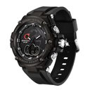 Ver imagem 1 de Relógio Sanda Esportes Militar Cronômetro Display Duplo M50