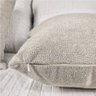 Capa para Almofada em Bouclé Retangular Várias Cores Cor:bege - 6