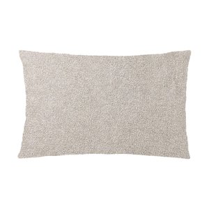 Capa para Almofada em Bouclé Retangular Várias Cores Cor:bege