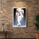 Ver imagem 1 de Quadro Decorativo Umbanda Zé Pelintra - 70x50cm:moldura Preta