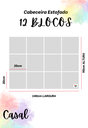 Ver imagem 4 de Cabeceira Estofada Casal 12 Blocos Não É Segredo Linho Cru 140x90