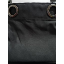 Cortina Roma Para Sala e Quarto 4,00 x 2,50 Admirare: Preta - 3