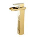 Ver imagem 5 de Torneira Misturado Banheiro Quadrada Alta T103-06l Dourado Luuk Young