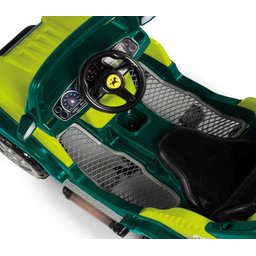 Carrinho Diipi Passeio Empurrador com Pedal Premium Criança Divertido Andador Cor Verde - 8
