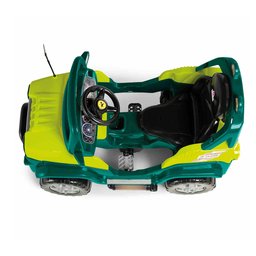 Carrinho Diipi Passeio Empurrador com Pedal Premium Criança Divertido Andador Cor Verde - 4
