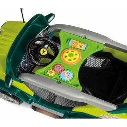 Carrinho Diipi Passeio Empurrador com Pedal Premium Criança Divertido Andador Cor Verde - 9