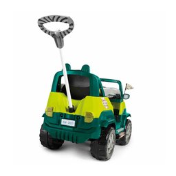 Carrinho Diipi Passeio Empurrador com Pedal Premium Criança Divertido Andador Cor Verde - 5