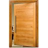 Porta Pivotante de Madeira Maciça Bbb 2,14x0,98 C/puxador e Fechadura - 1