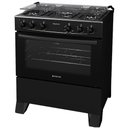 Ver imagem 2 de Fogão De Piso Atlas 5 Bocas Monaco Plus Preto Bivolt