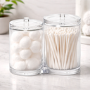 Ver imagem 2 de Porta Algodão Cotonete Organizador Porta Maquiagem Banheiro Pal-414 Pgb Porta Algodão 414