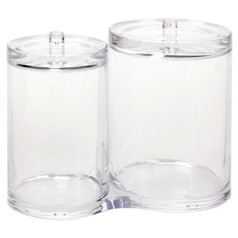 Porta Algodão Cotonete Organizador Porta Maquiagem Banheiro PAL-414 PGB Porta Algodão 414