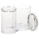 Ver imagem 4 de Porta Algodão Cotonete Organizador Porta Maquiagem Banheiro Pal-414 Pgb Porta Algodão 414