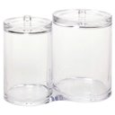 Ver imagem 1 de Porta Algodão Cotonete Organizador Porta Maquiagem Banheiro Pal-414 Pgb Porta Algodão 414