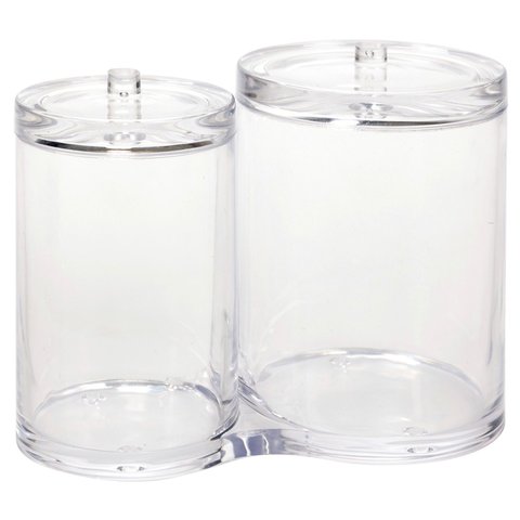 Porta Algodão Cotonete Organizador Porta Maquiagem Banheiro Pal-414 Pgb Porta Algodão 414