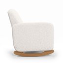 Ver imagem 6 de Poltrona de Amamentação com Balanço Orgânica Saori W01 Bouclê Cru - Lyam Decor