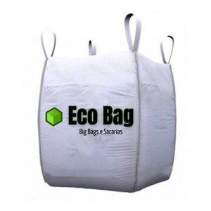 Saco Big Bag 1000 Kg 1m³ 90x90x120 Resistente Reforçado