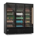 Ver imagem 3 de Visa Cooler Premium Extra Frio 3 Portas Vidro Aquecido Inverter Preto/preto Vcefpr3p 220v -