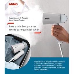 Passadeira a Vapor Stem Travel 127v Arno - 2
