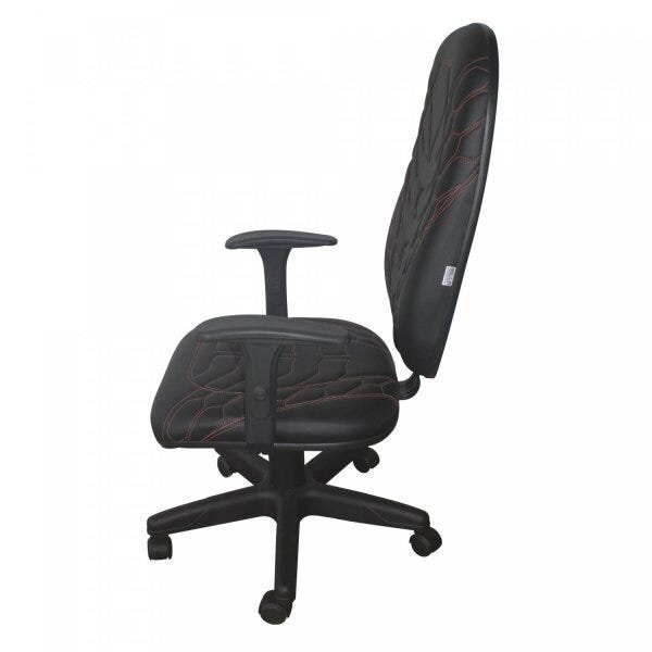 Cadeira Gamer Naja Braço Regulável Modelo Presidente Ecoflex - 6
