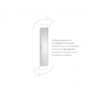 Ver imagem 6 de Conjunto para Banheiro Blu com 3 Armários Verticais Brancos com Portas Espelhada 