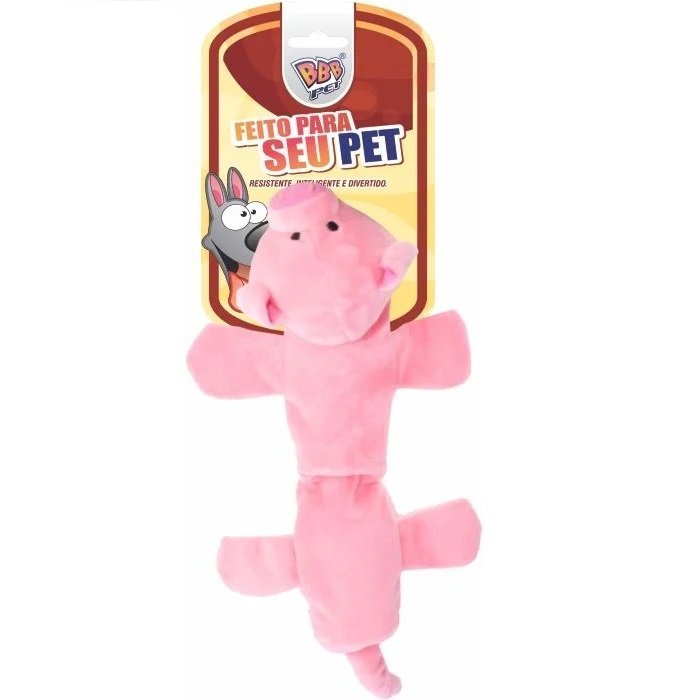 Brinquedo Porco Snack de Pelúcia para Cães - Bbb Pet