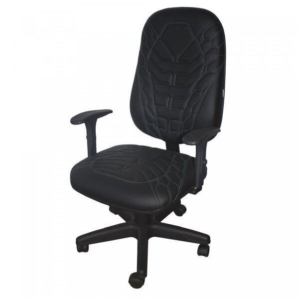 Cadeira Gamer Naja Braço Regulável Modelo Presidente Ecoflex - 1