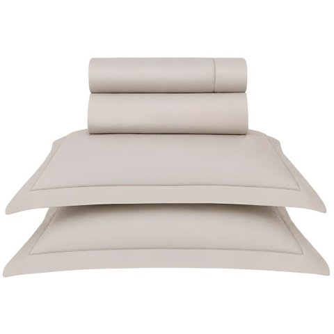 Jogo de Cama 4 Peças 400 Fios Bambu Bali Nature Fend Kacyumara - Casa k