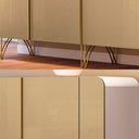 Ver imagem 7 de Conjunto 1 Cristaleira 1 Buffet 1 Mesa de Centro e 1 Aparador Évora/saluti/cadenza/vivant Off White/