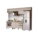 Ver imagem 1 de Cozinha Modulada Connect 8 Peças 5 Aéreos + 2 Balcões + 1 Complemento C5p68 Duna Cristal2 Aéreos