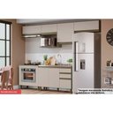 Ver imagem 3 de Cozinha Modulada Connect 8 Peças 5 Aéreos + 2 Balcões + 1 Complemento C5p68 Duna Cristal2 Aéreos