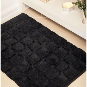 Tapete Aroeira Area Preto 50x80cm