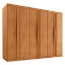 Ver imagem 2 de Guarda-Roupa Casal 100% MDF com 6 Portas e 6 Gavetas 273cm Multimóveis CR35530 Madeirado