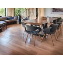 Ver imagem 3 de Kit 4 Cadeiras de Jantar Onda Preta Poltrona Confortável Grande White Arrow