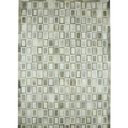 Ver imagem 2 de Tapete de Couro Legítimo Geométrico - 2.05x3.05 - Tons de Cinza Claro e Médio - 250724181718