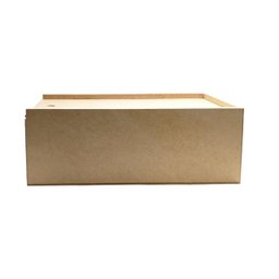 Embalagem Caixa Mdf com Tampa Deslizante - 26cm X 12cm - 5