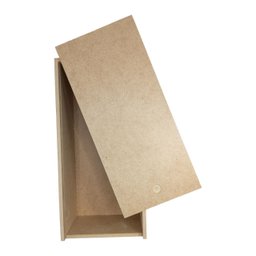 Embalagem Caixa Mdf com Tampa Deslizante - 26cm X 12cm - 4
