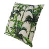 Capa Almofada Impermeável VerE Marfim 45x45cm palmeiras - 4