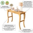 Ver imagem 3 de Aparador Buffet de Madeira Luiz Xv