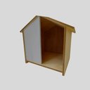 Ver imagem 2 de Casinha Cães Gatos Madeira Compensado