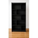 Ver imagem 1 de Estante Meia Colméia 100% Mdf Preto - Suprema Móveis
