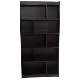 Estante Meia Colméia 100% Mdf Preto - Suprema Móveis - 1