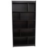 Estante Meia Colméia 100% Mdf Preto - Suprema Móveis - 1