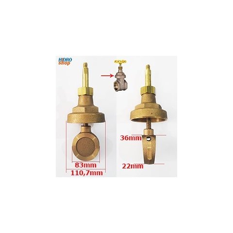 Reparo Registro Gaveta Deca 1502b 3" Antigo - 4307KIT100