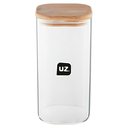 Ver imagem 1 de Porta Mantimentos 1,5l Uz Vidro Quadrado Uz7077-tr