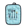 Kit Luva de Forno Termica com Descanso - Pegador Kit Luva de Cozinha e Descanso de Panela Cooks Xadr - 3